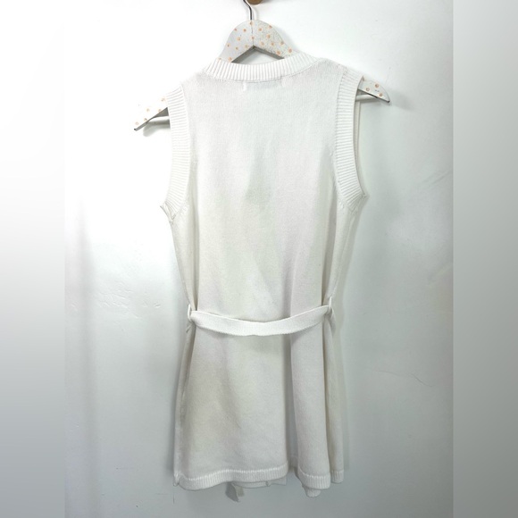 Petal & Pup Bella Longline belted Knit Sweater Vest - Picture 5 of 6